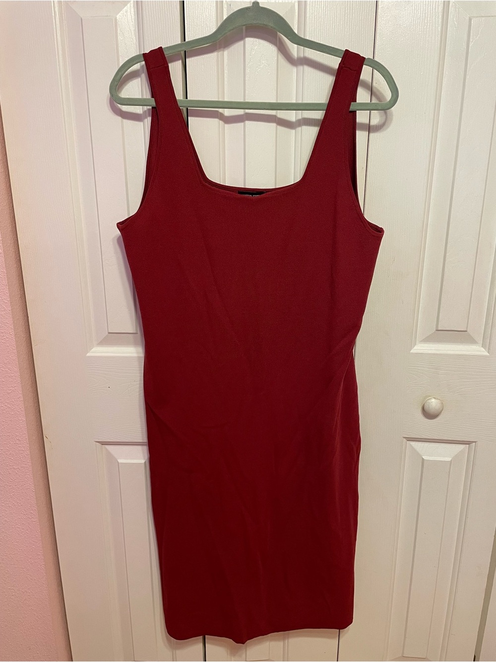 Universal Standard Crimson Tank Midi Dress